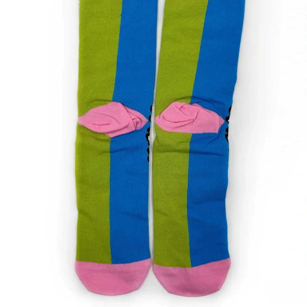 Odd Sox Bubblicious Bubble Gum Crew Socks Mens Womens Watermelon Wave Pink Blue